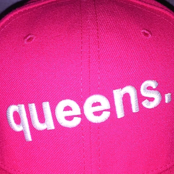 🔥⚡ RARE NY Queens. New Era 59Fifty Cap, Fuchsia/Pink, 7 3/8" ⚡🔥 - Picture 4 of 4